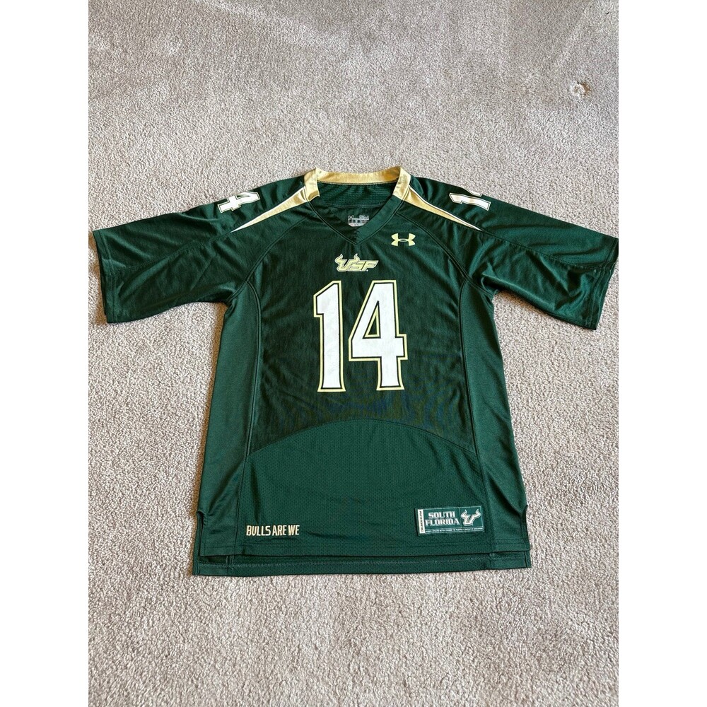 USF Bulls Under Armour Men’s Football Jersey Size Small